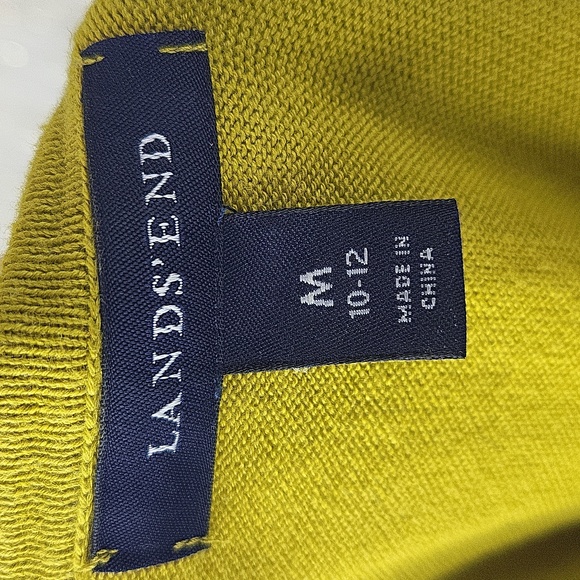 Lands' End Women's Cardigan Sweater - Picture 5 of 6